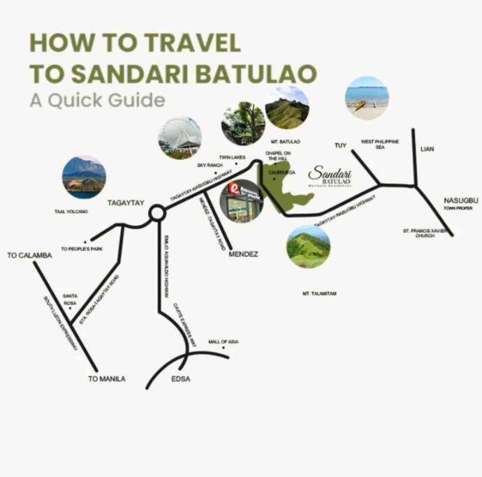 Overlooking Staycation At Sandari Batulao Tagaytay City Esterno foto